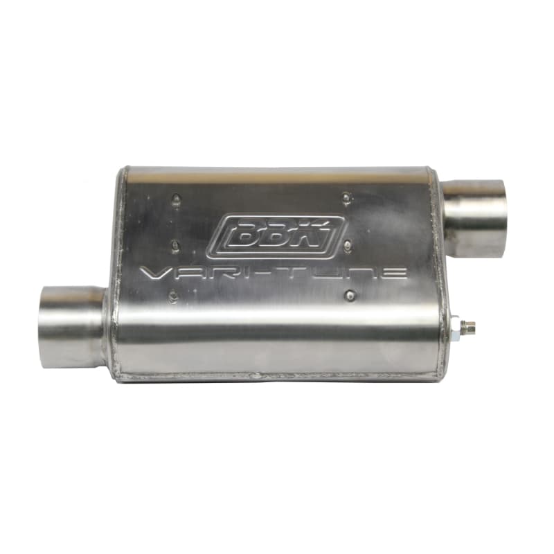 BBK VariTune Adjustable Muffler 3.0in Stainless Steel Offset Design - Image 2