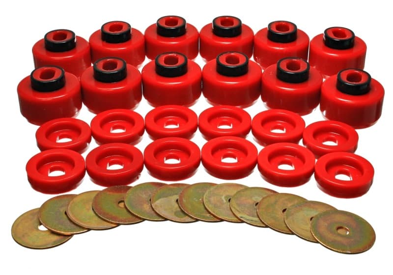 Energy Suspension Body Mounts Hyper-Flex Polyurethane Replacement