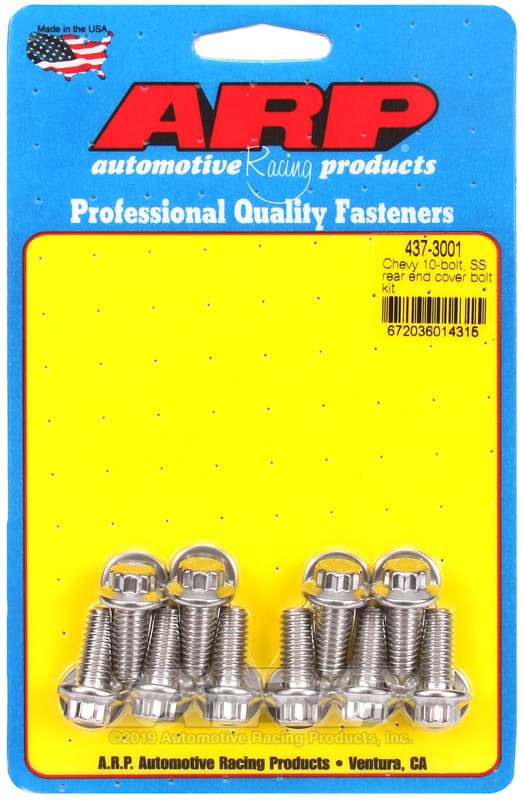 ARP Main Bolt Kit for Chevy 10-Bolt SS Rear End Cover