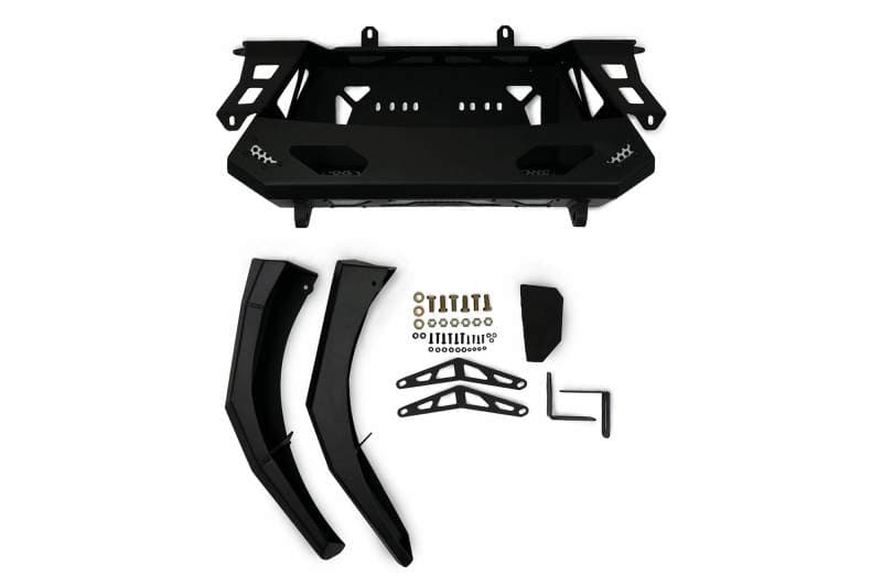 DV8 Offroad Overland Winch Front Bumper for Lexus GX 470 with Clevis Mounts