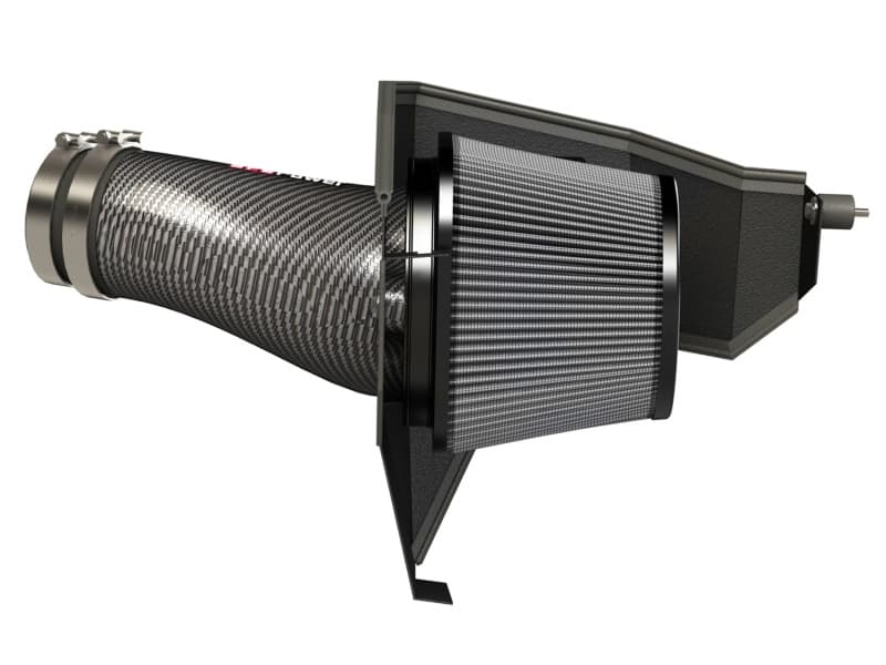 aFe Track Series Intake for Chevy C6 6" Flange Carbon Fiber Tube - Image 2