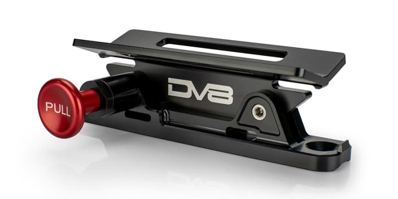 DV8 Offroad Fire Extinguisher Mount Billet Aluminum Quick Release Anodized Black - Image 2