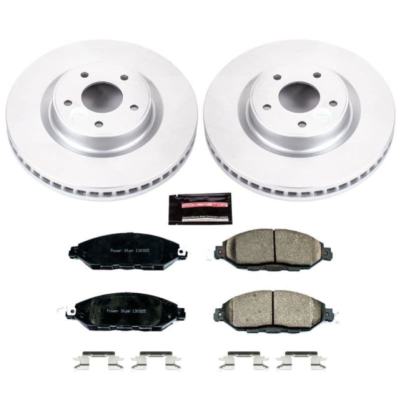 PowerStop Z17 Evolution Coated Rotor Brake Kit for Daily-Driven Vehicles