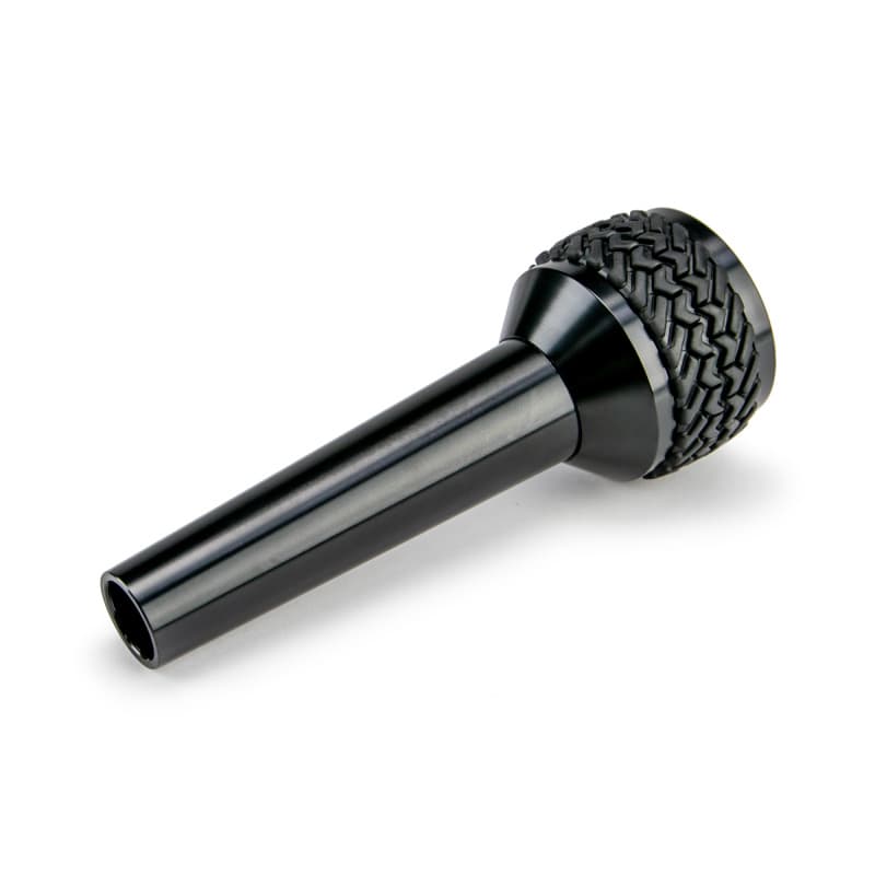 DV8 Offroad Shift Knob for 2007-10 Jeep JK Billet Aluminum Tired Tread Grip - Image 2