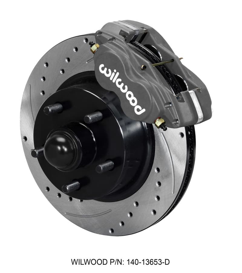 Wilwood Classic Series Front Disc Brake Kit for 1960-68 Ford Mercury 4-Piston...