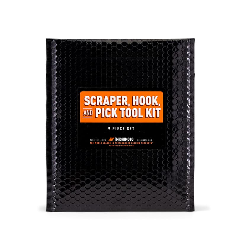 Mishimoto Pick, Hook & Scraper Set 9-Piece Drop-Forged Steel Tool Kit - Image 3