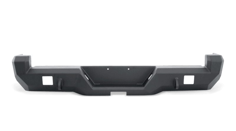 Body Armor 4x4 Pro Rear Bumper for Off-Road with Shackle Recovery Points & Li...