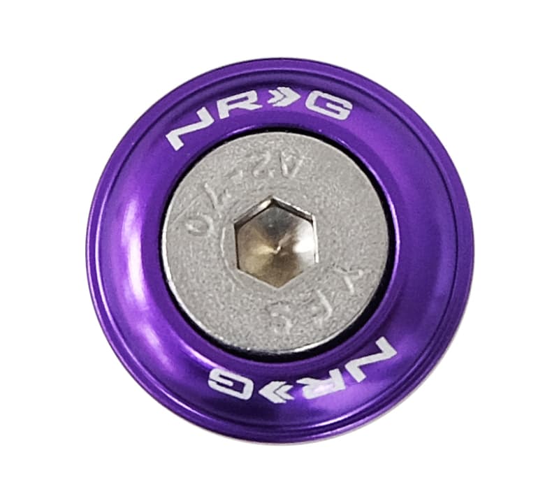 NRG Fender Washer Kit for Plastic w/Rivets Purple Set of 10 - Image 2