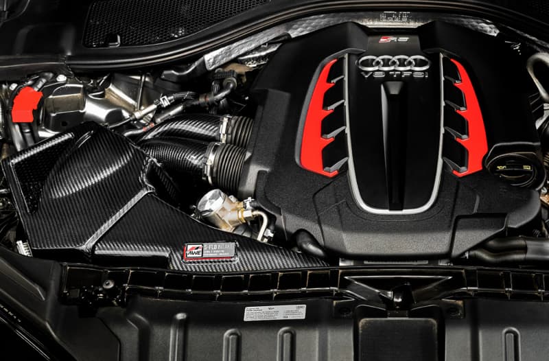 AWE Tuning S-FLO Carbon Intake for RS6 / RS7 Full Floating Carbon Fiber - Image 5