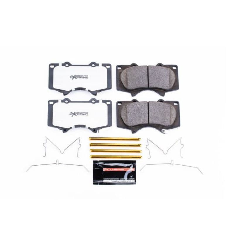 PowerStop Z36 Ceramic Truck & Tow Brake Pads for Trucks & SUVs Low-Dust Carbo...
