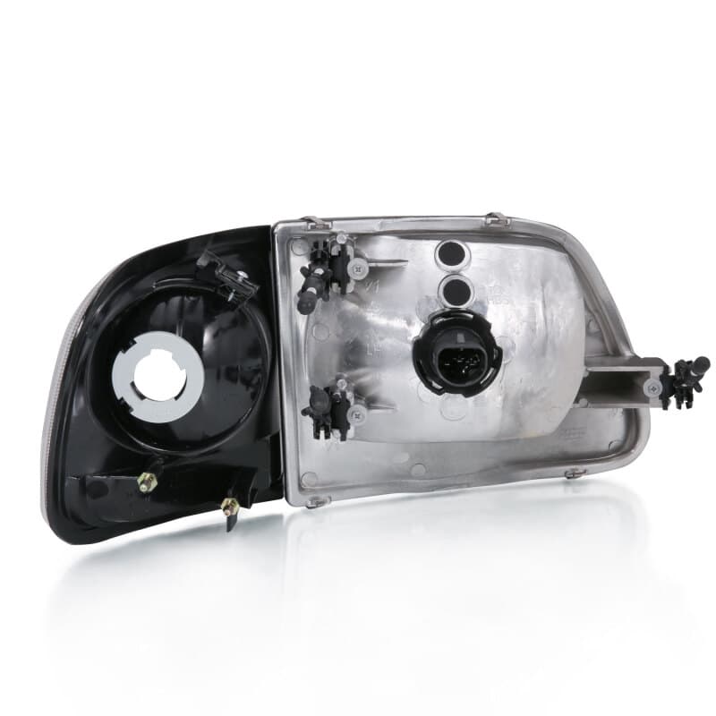 ANZO Crystal Headlights for Chevy C6 Clear Lens Replacement Pair - Image 2