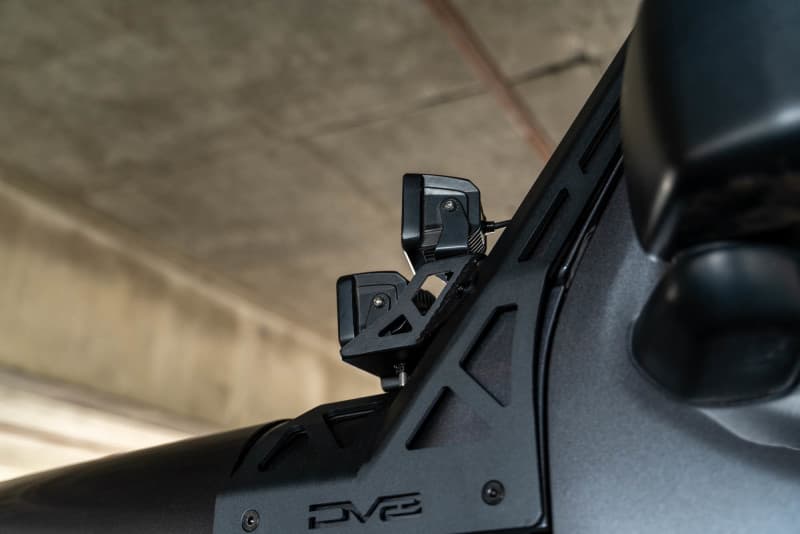 DV8 Offroad A-Pillar Dual Light Pod Mounts for 3-Inch Pods Pair - Image 4