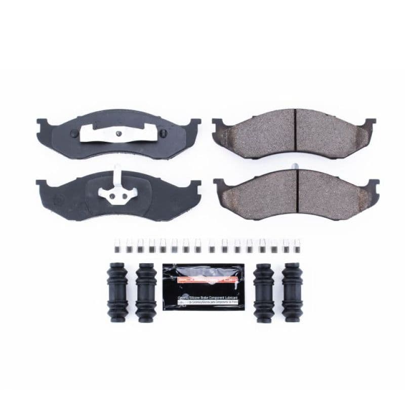 PowerStop Z23 Evolution Ceramic Brake Pads for Chevy C6 Carbon-Fiber Infused