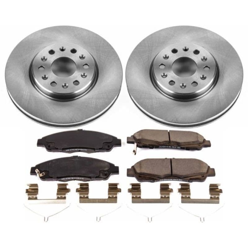 PowerStop Z17 Autospecialty Brake Kit with Ceramic Pads and Rotors