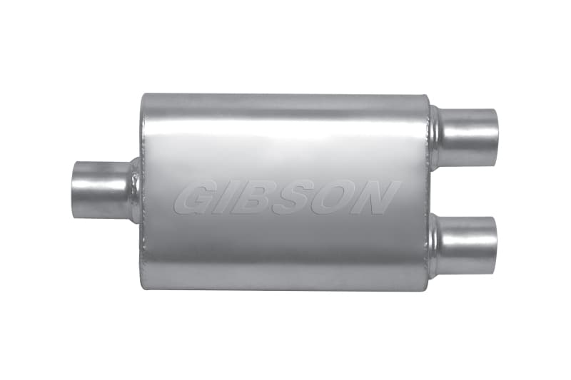 Gibson MWA Stainless Steel Muffler Straight-Thru Design High Flow