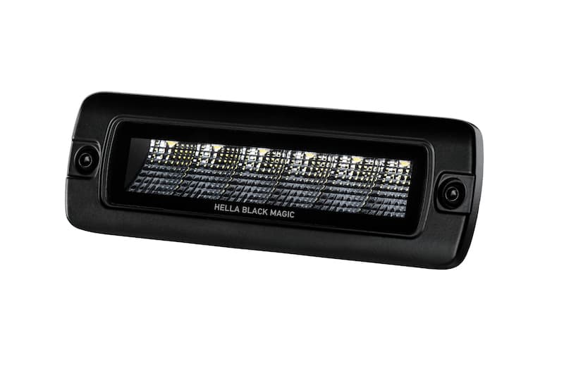 Hella Black Magic LED Light Bar with Cooling Fins and Homogeneous Illumination - Image 3