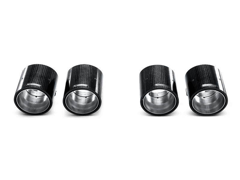 Akrapovic Tail Pipe Set - Carbon