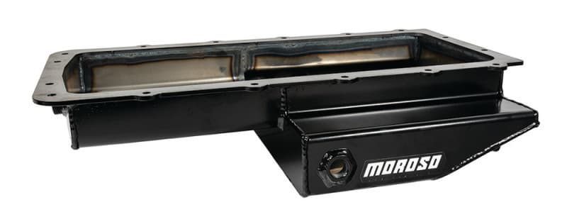 Moroso Oil Pan for Ford 5.0 Coyote/Cobra Rear Sump 9.5qt 4.5in Steel - Image 4