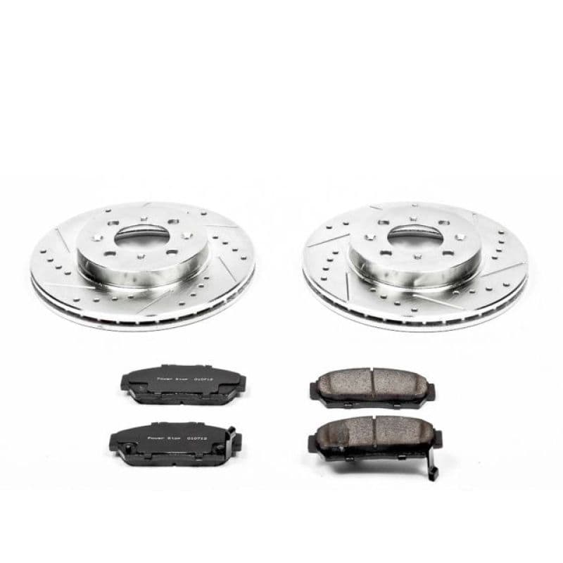 PowerStop Z23 Evolution Brake Kit for Daily Driver Carbon-Fiber Ceramic Pads