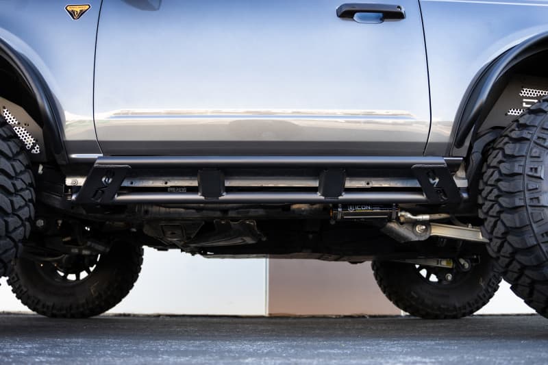 DV8 Offroad FS-15 Rock Sliders for 2021+ 2-Door Ford Bronco Tubular Steel - Image 4