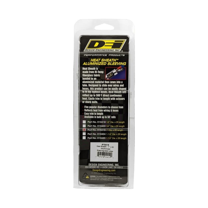 DEI Heat Sheath High Temp Fabric Sleeve Fireproof Up to 500°F - Image 3