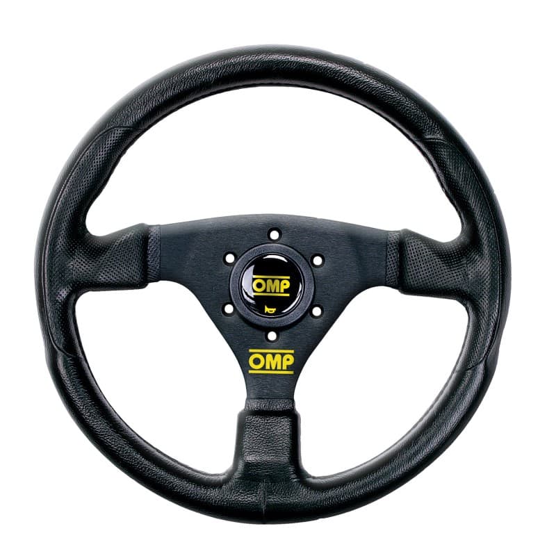 OMP Racing GP Steering Wheel Black/Black
