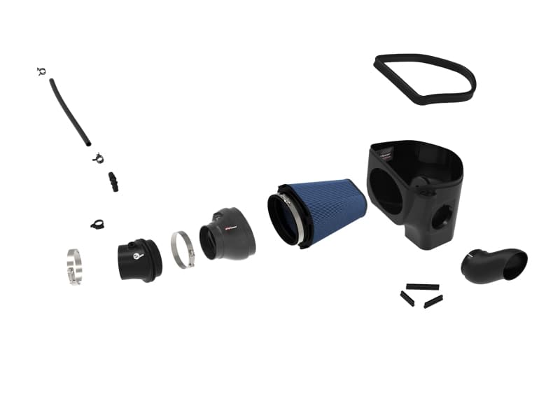 aFe Track Series Intake for Demon 7" 5-Layer Cotton Gauze Air Filter Carbon F... - Image 2