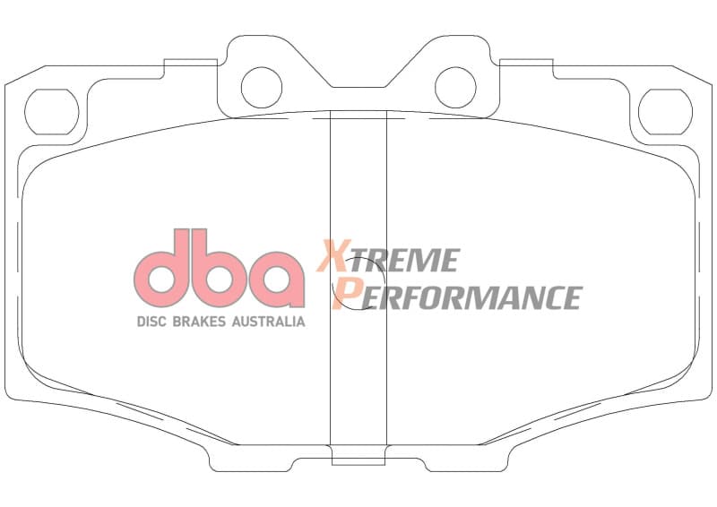 DBA Brake Pads for Chevy C6 6-Piston XP Performance