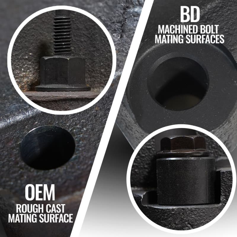 BD Diesel Exhaust Manifolds for Chevy Duramax 6.6L LB7 2001-2004 - Image 4