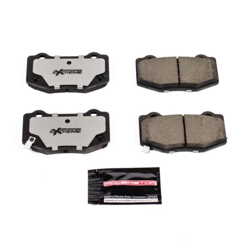 PowerStop Z26 Ceramic Brake Pads for Muscle Cars Low-Dust Carbon-Fiber Compound