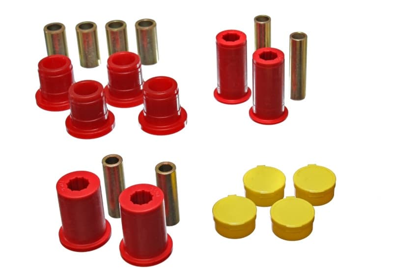 Energy Suspension Control Arm Bushings Front & Rear Hyper-Flex Polyurethane