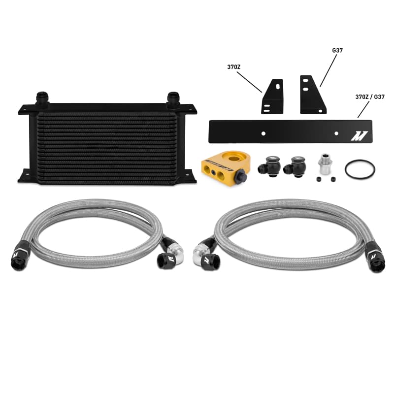 Mishimoto Oil Cooler Kit for Nissan 370Z 2009+ / Infiniti G37 2008+ Direct Fit - Image 2