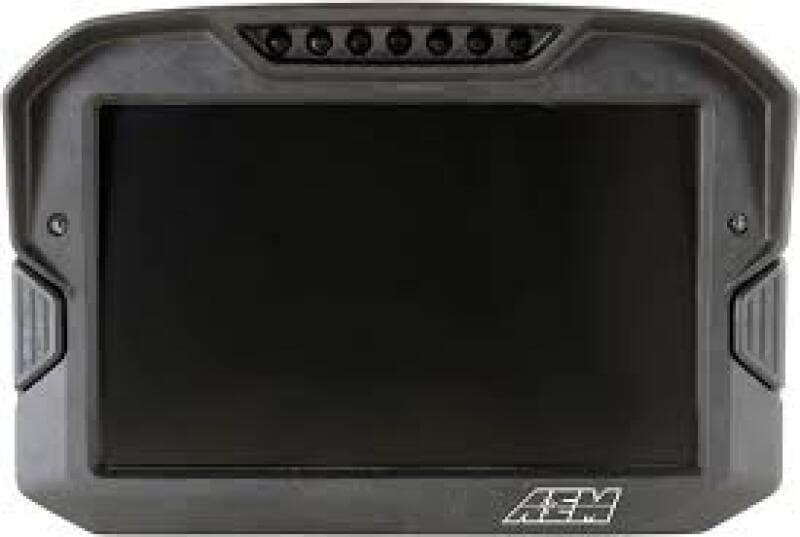 AEM Digital Dash Display CD-7 Carbon Fiber Composite with Programmable LEDs - Image 2