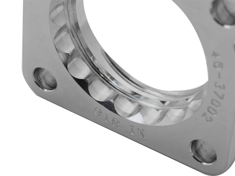 aFe Silver Bullet Throttle Body Spacer for Improved Airflow T-6061 Billet Alu... - Image 4