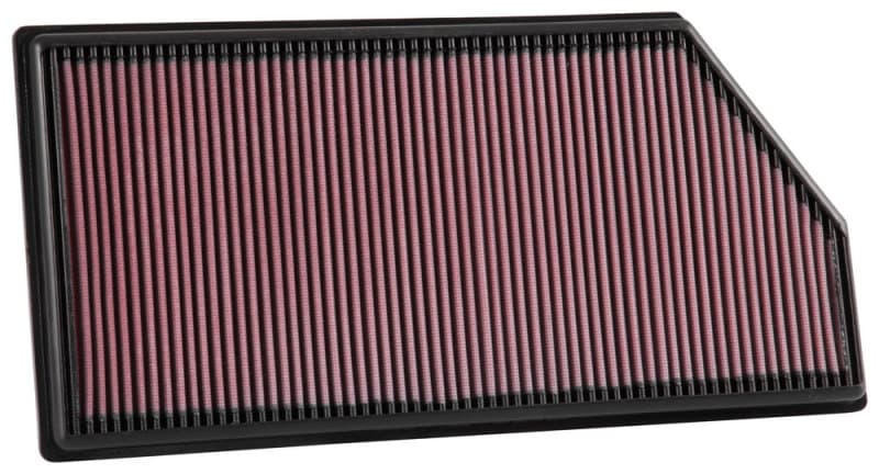 K&N Engineering Drop-In High-Flow Air Filter for Chevy C6 Reusable Washable
