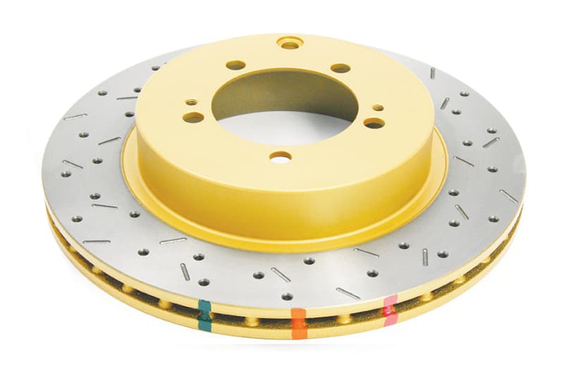 DBA 4000 Series XS Slot & Drill Rotors for Direct Replacement High Carbon Iron