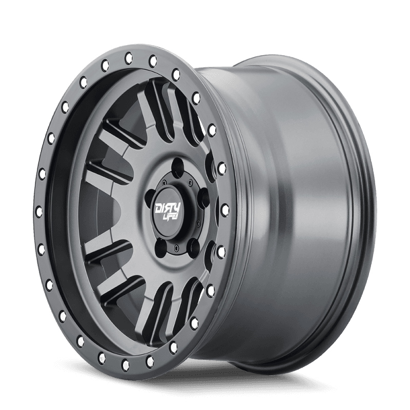 Dirty Life Canyon Pro 17x9 5x127 Satin Graphite Beadlock Wheel - Image 2
