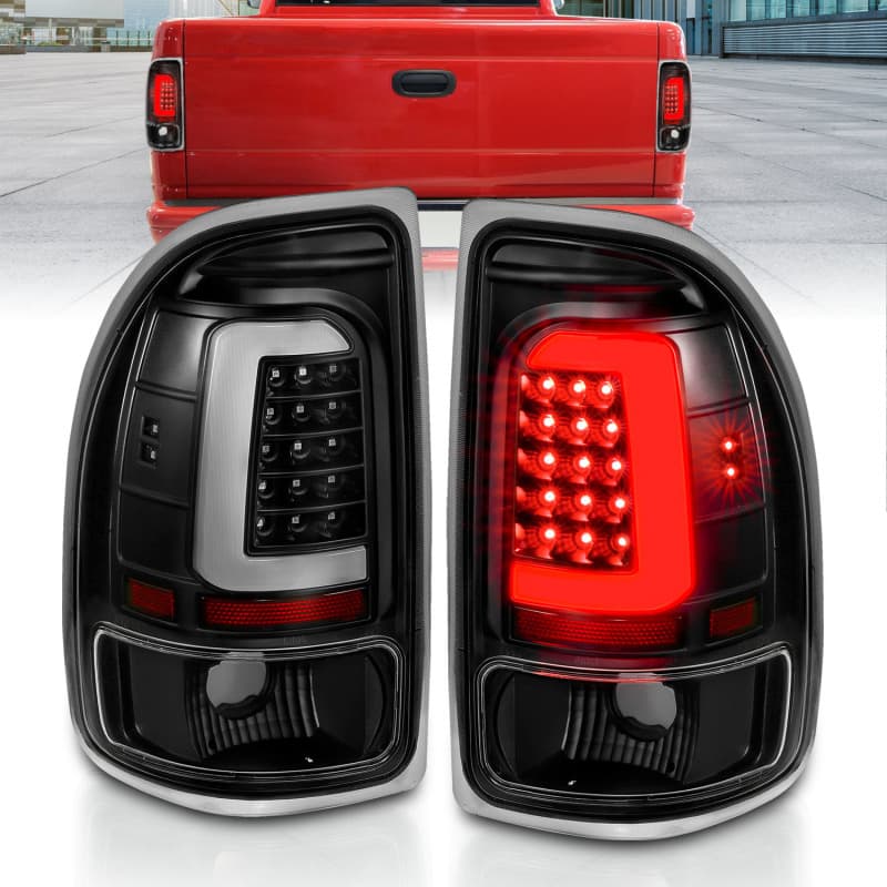 ANZO LED Taillights for Chevy C6 6-Piston 355mm HDPE