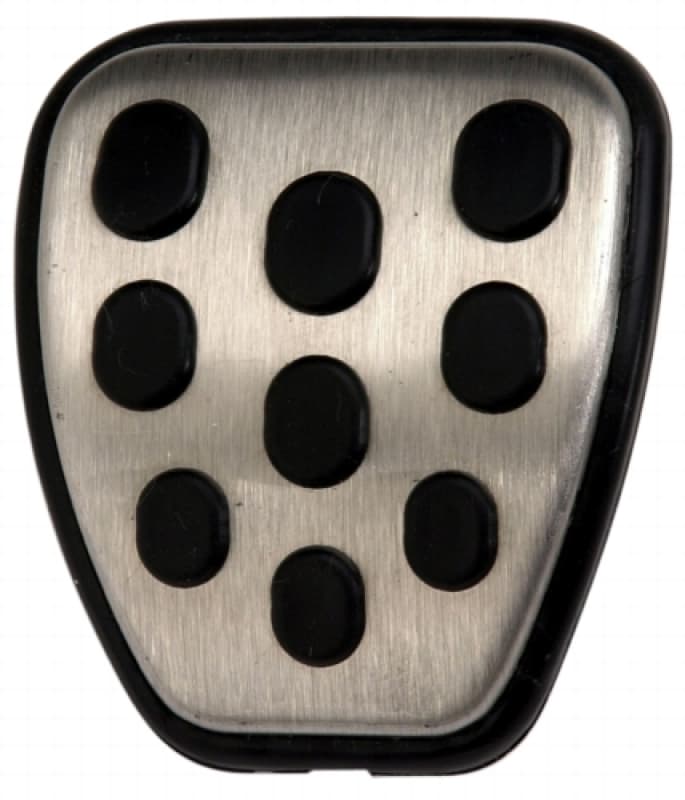 Ford Racing Pedal Cover Kit for 1994-2002 Mustang Brushed Aluminum Urethane Grip - Image 2