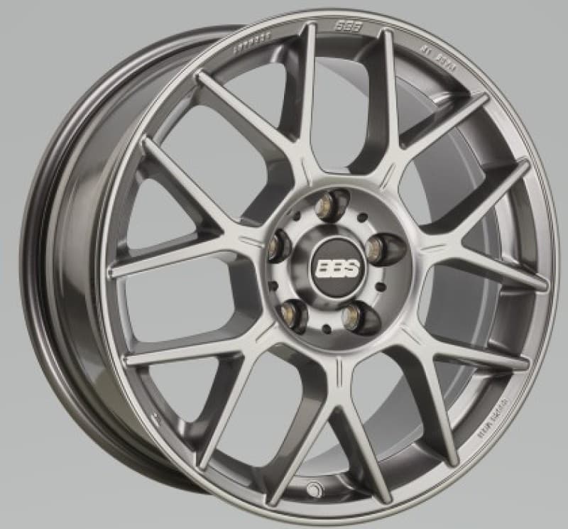 BBS XR Wheels 18x8 5x112 37mm Offset 82mm Bore Gloss Platinum - Image 2