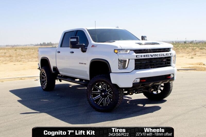 Cognito Lift Kit for GM 2500/3500 Non-Torsion Bar Drop with SM Series Upper C... - Image 2