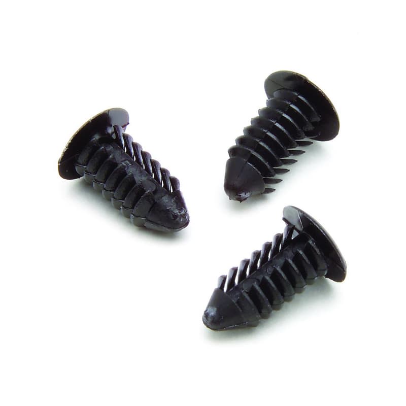 AutoMeter Ratchet Fasteners 10 PCS Black for Gauge Pod Installation