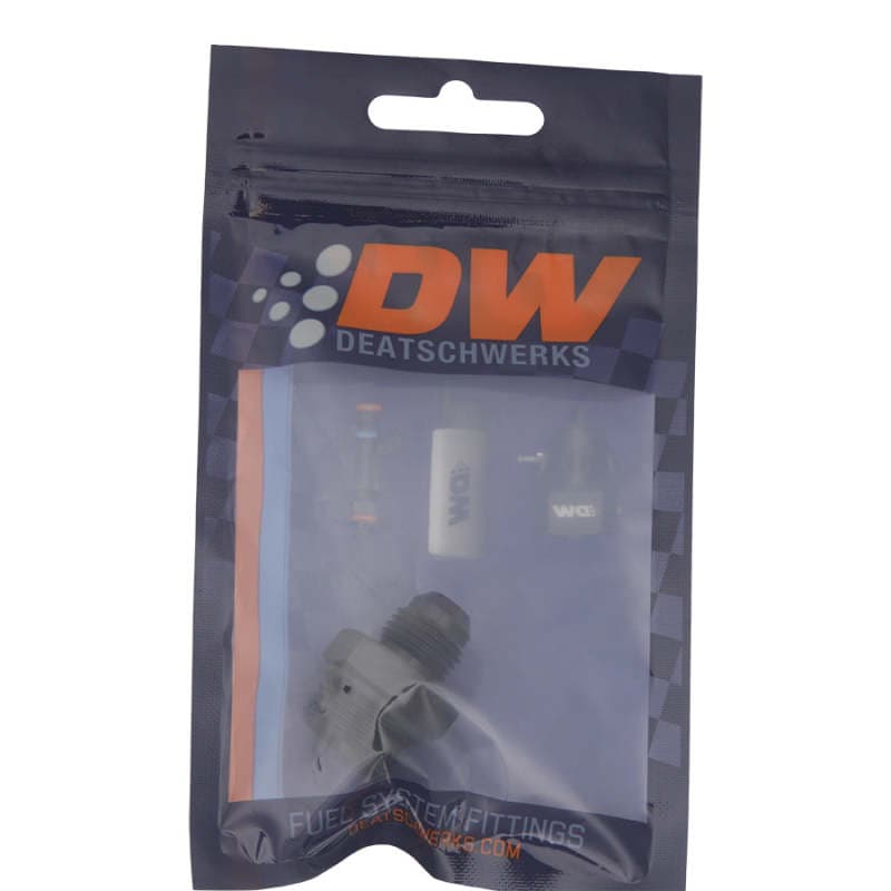 DeatschWerks ORB to AN Adapter for Fuel Systems 8AN Male to 6AN Male Flare Ma... - Image 2