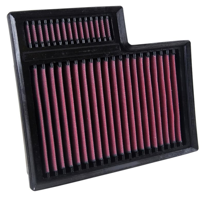 K&N Engineering Drop-In High-Flow Air Filter Washable Reusable - Image 3