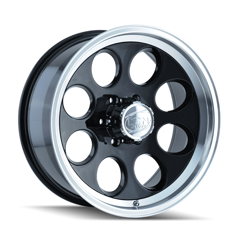 ION Wheels 171 Series 17x9 5x139.7 0mm Offset 108mm Hub Black/Machined Wheel