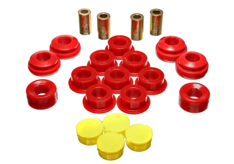 Energy Suspension Control Arm Bushings Hyper-Flex Polyurethane Front & Rear