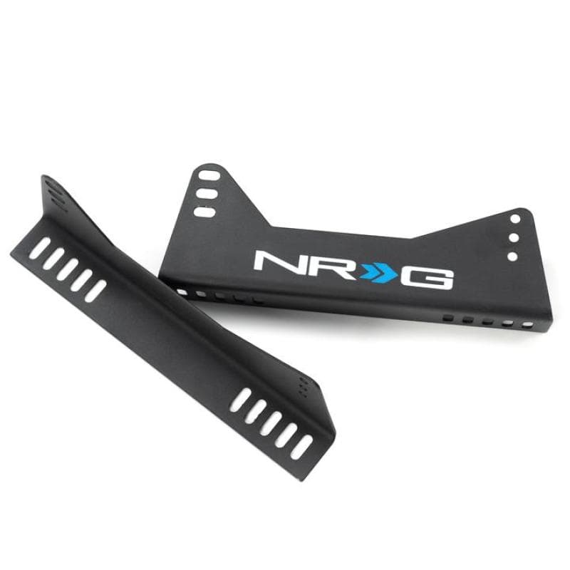 NRG Bucket Seat Side Bracket 2pc with NRG Logo