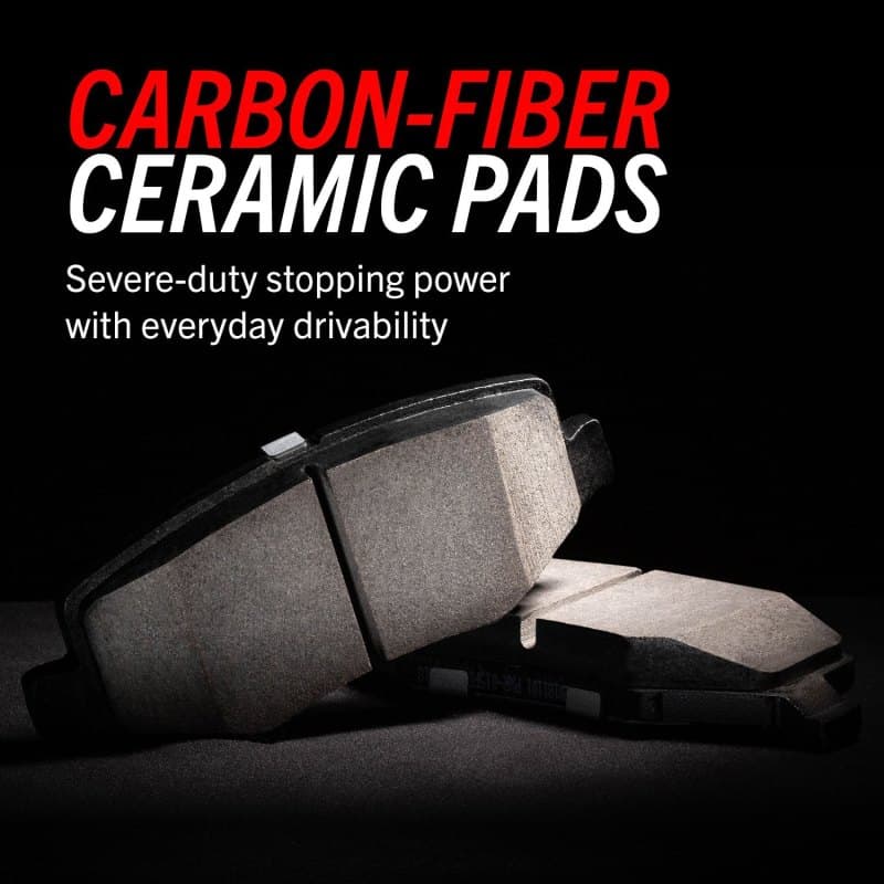 PowerStop Z23 Evolution Ceramic Brake Pads for Chevy C6 Carbon-Fiber Low-Dust - Image 3