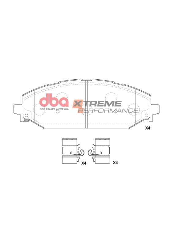 DBA XP Performance Brake Pads