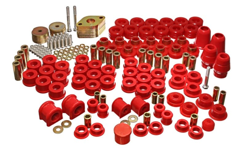 Energy Suspension Hyper-Flex Polyurethane Sets Red